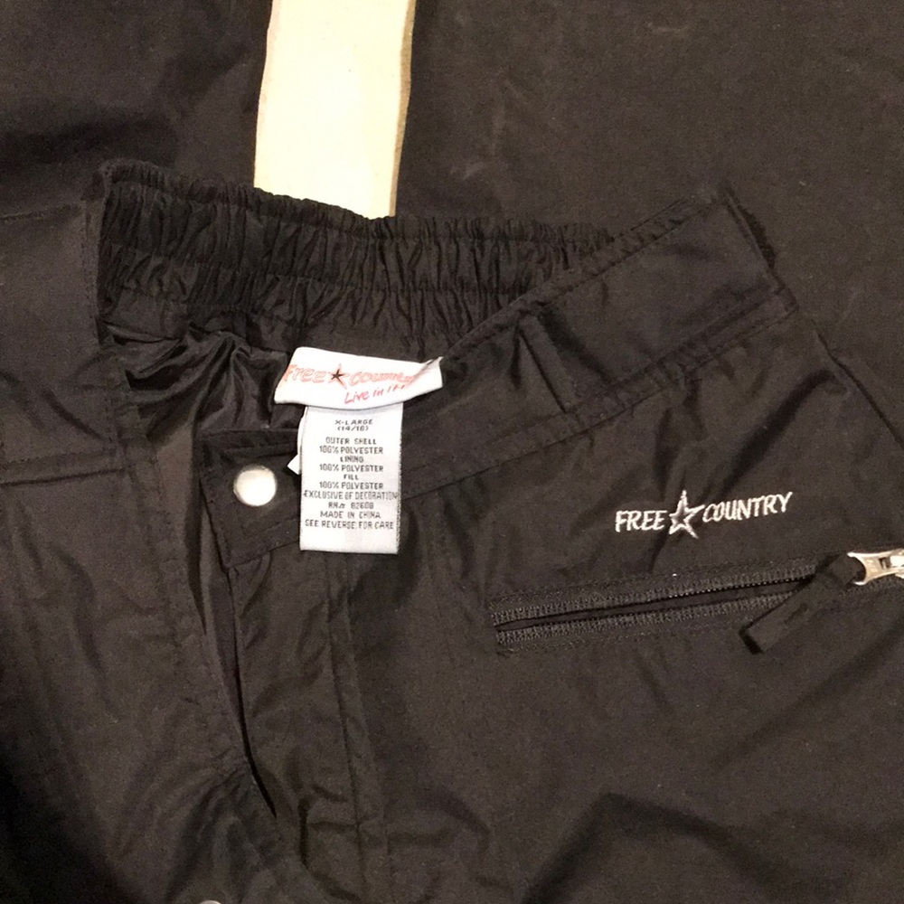 Childrens Snow Pants XL (14/16) Black Free Country